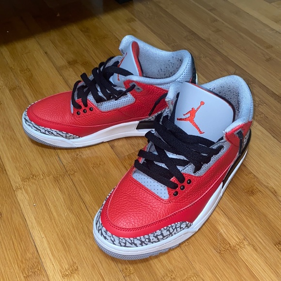 Jordan 3 Red Cement - Picture 5 of 5